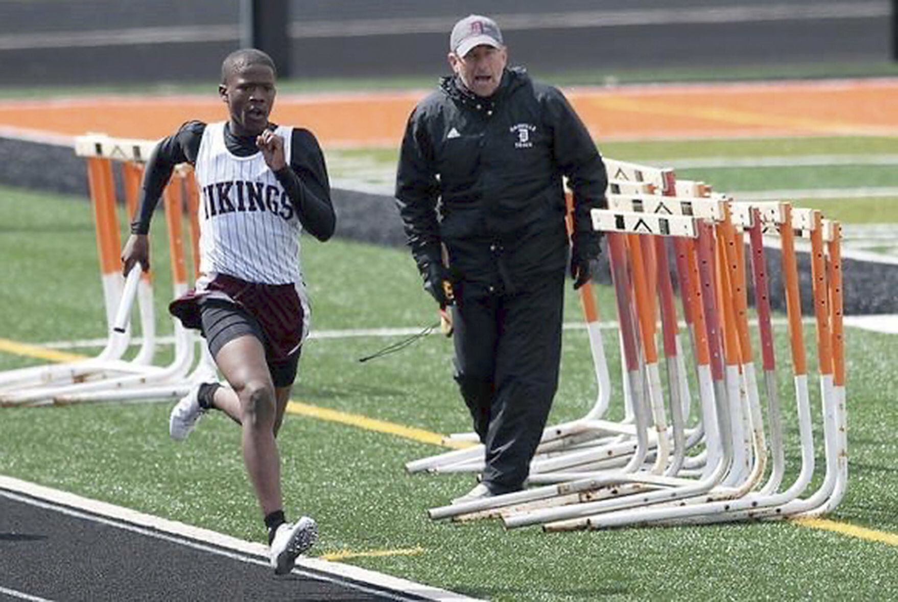 Head Track Coach Steve Luke
